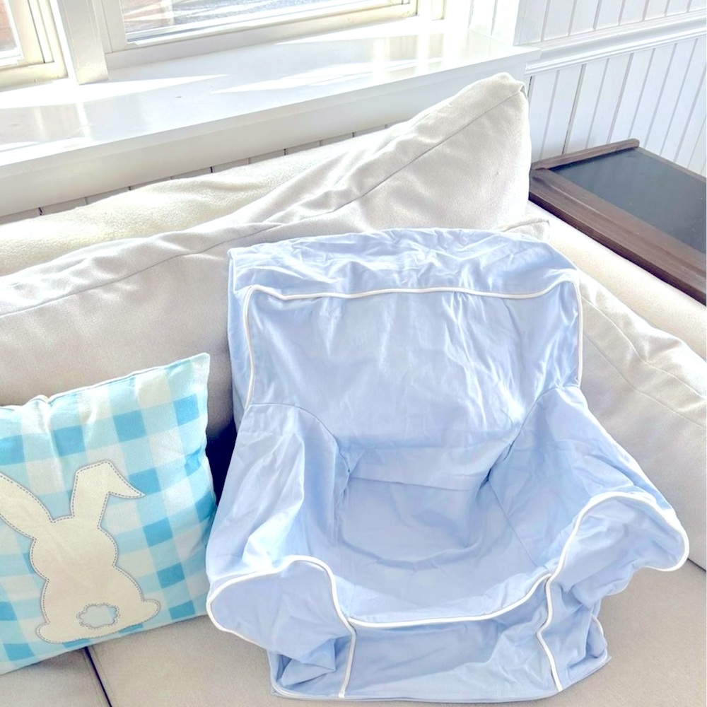 2 slipcovers - pottery barn kids anywhere chair slip covers